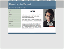 Tablet Screenshot of humbertobruni.com